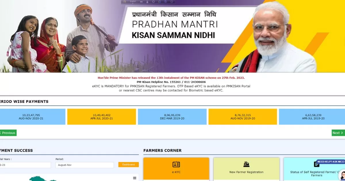 Pradhan Mantri kisan Samman Nidhi Yojana